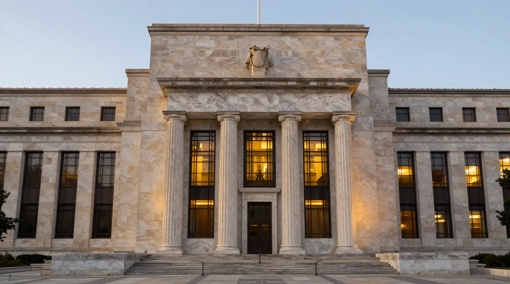 Visual representation of the Federal Reserve policy decision