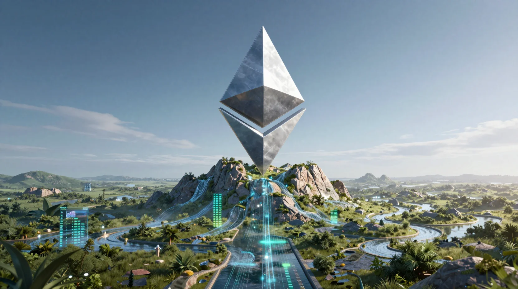 Visual representation of Ethereum price analysis at key resistance levels