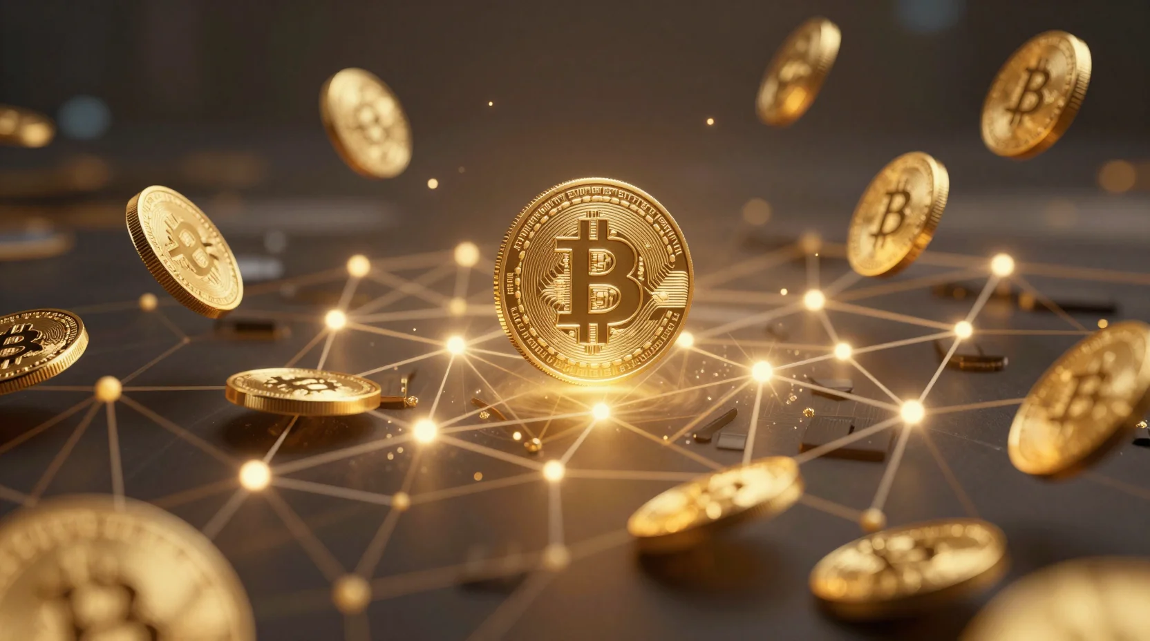 Visual representation of Bitcoin approaching the $100,000 threshold