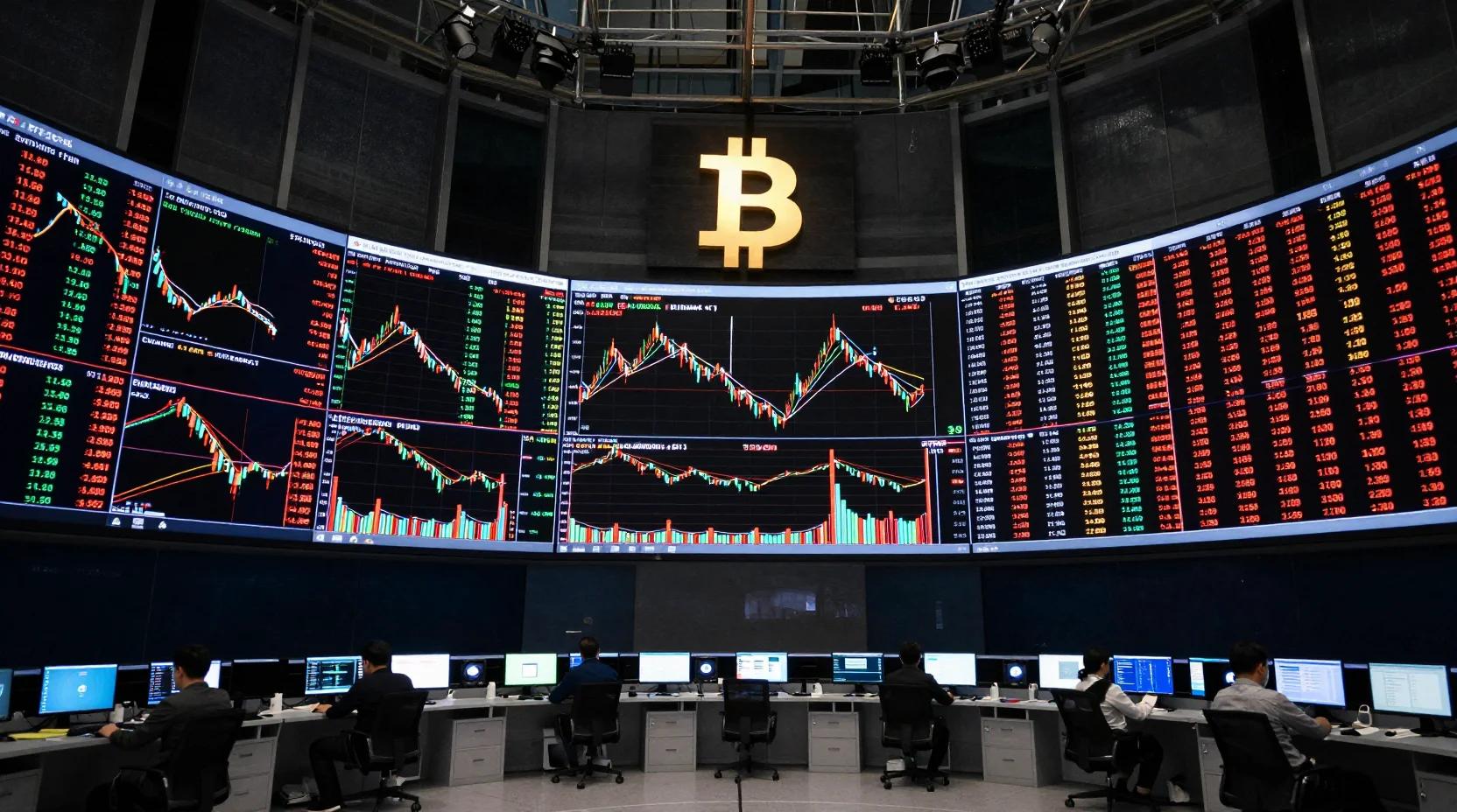 Visual representation of Bitcoin trading at critical $90,000 level