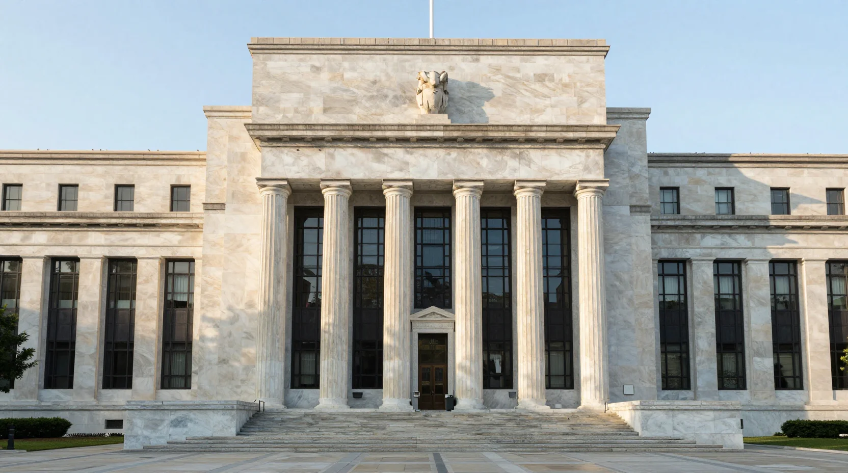 Visual representation of Federal Reserve monetary policy decision