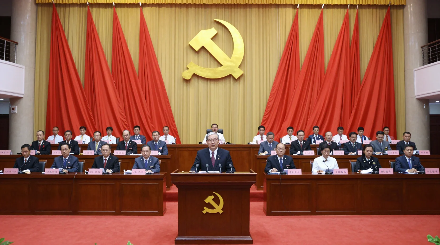 Visual representation of the Vietnam Communist Party National Congress