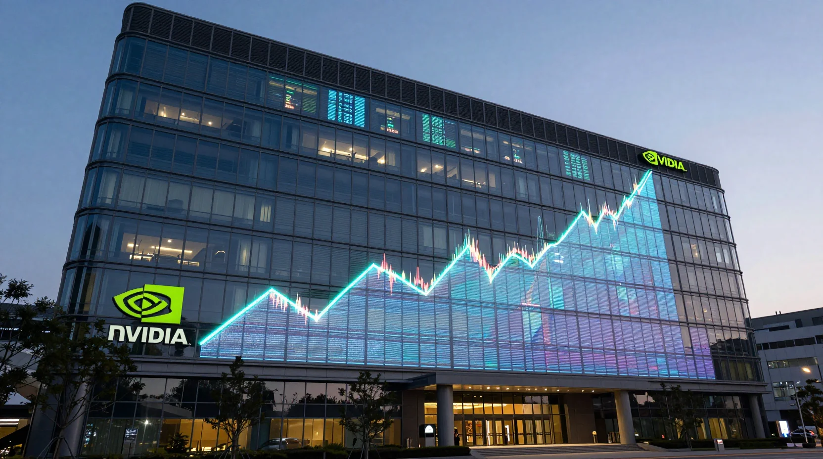 Visual representation of NVIDIA's market dominance in the tech sector