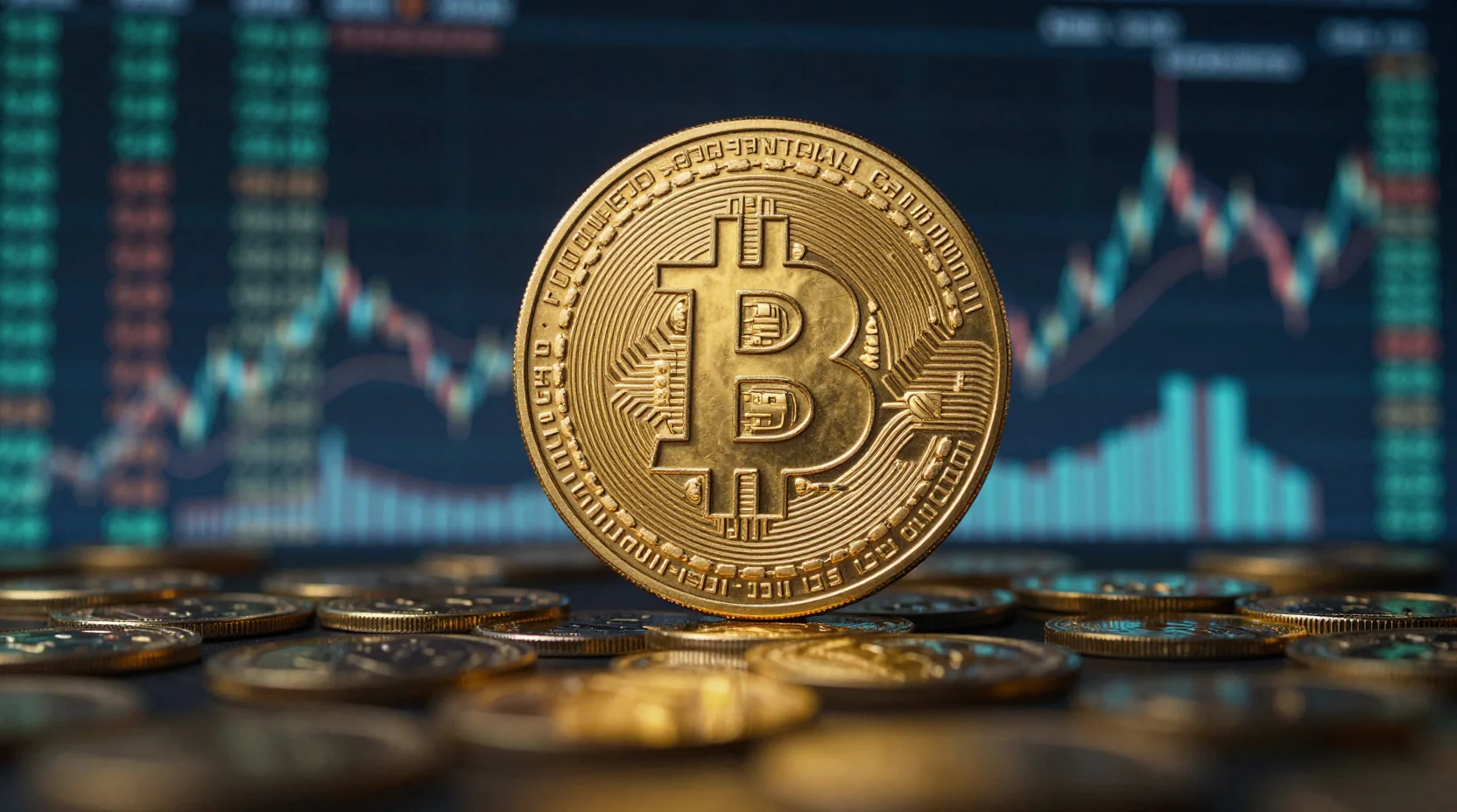 Visual representation of Bitcoin price analysis