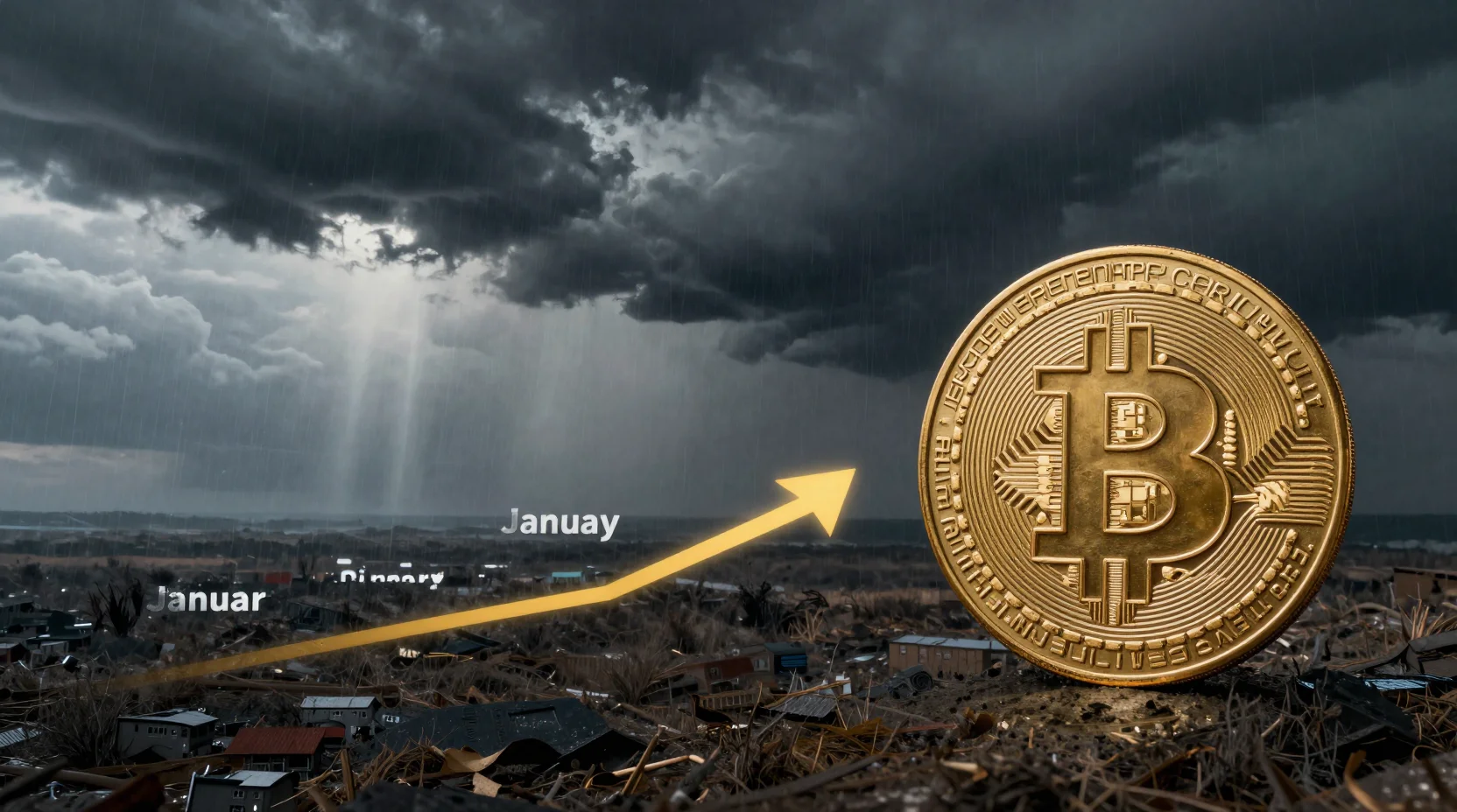 Bitcoin facing stormy market conditions in January 2026 with legislative delays and quantum computing concerns