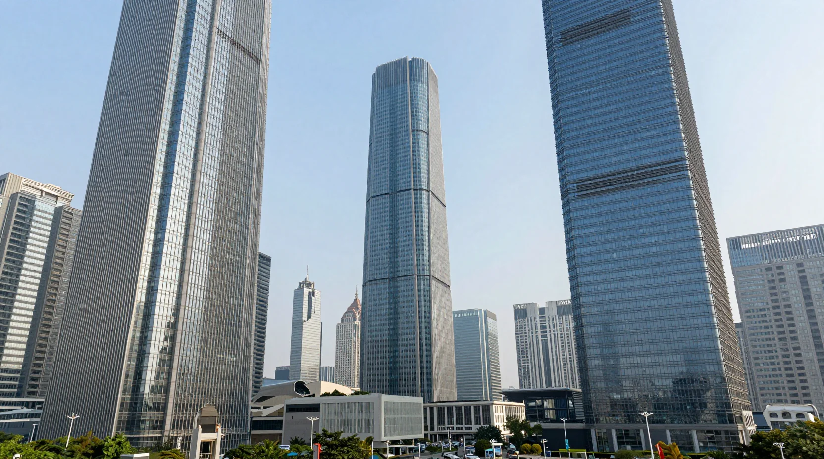 Visual representation of market cap leadership race