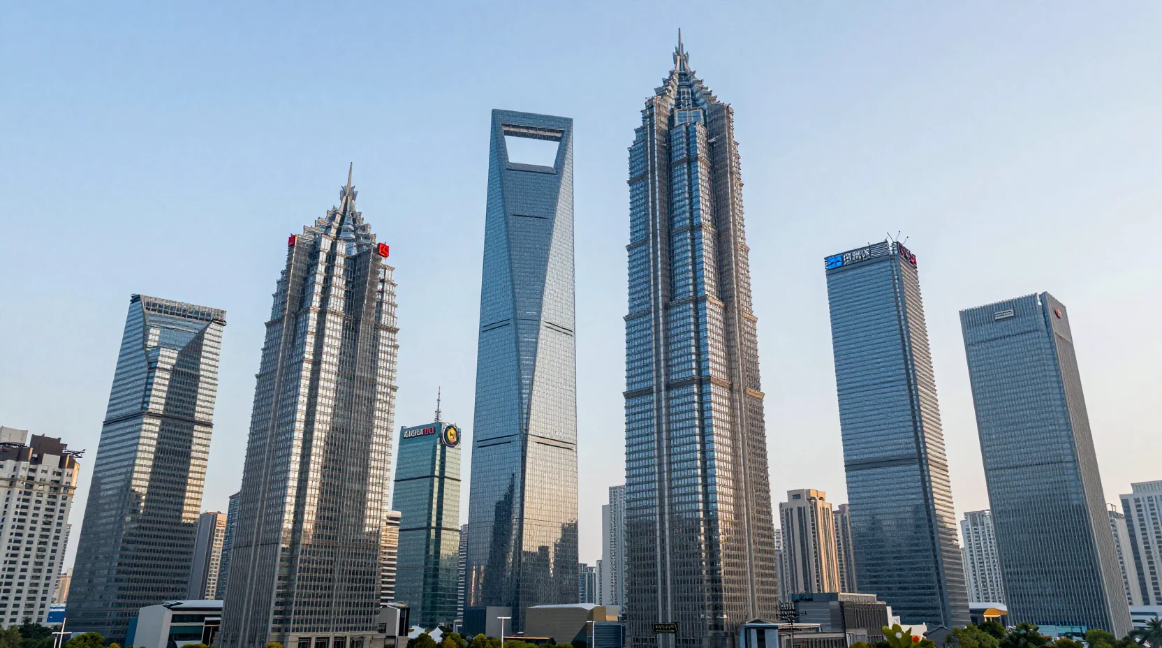 Corporate headquarters competing for market cap dominance