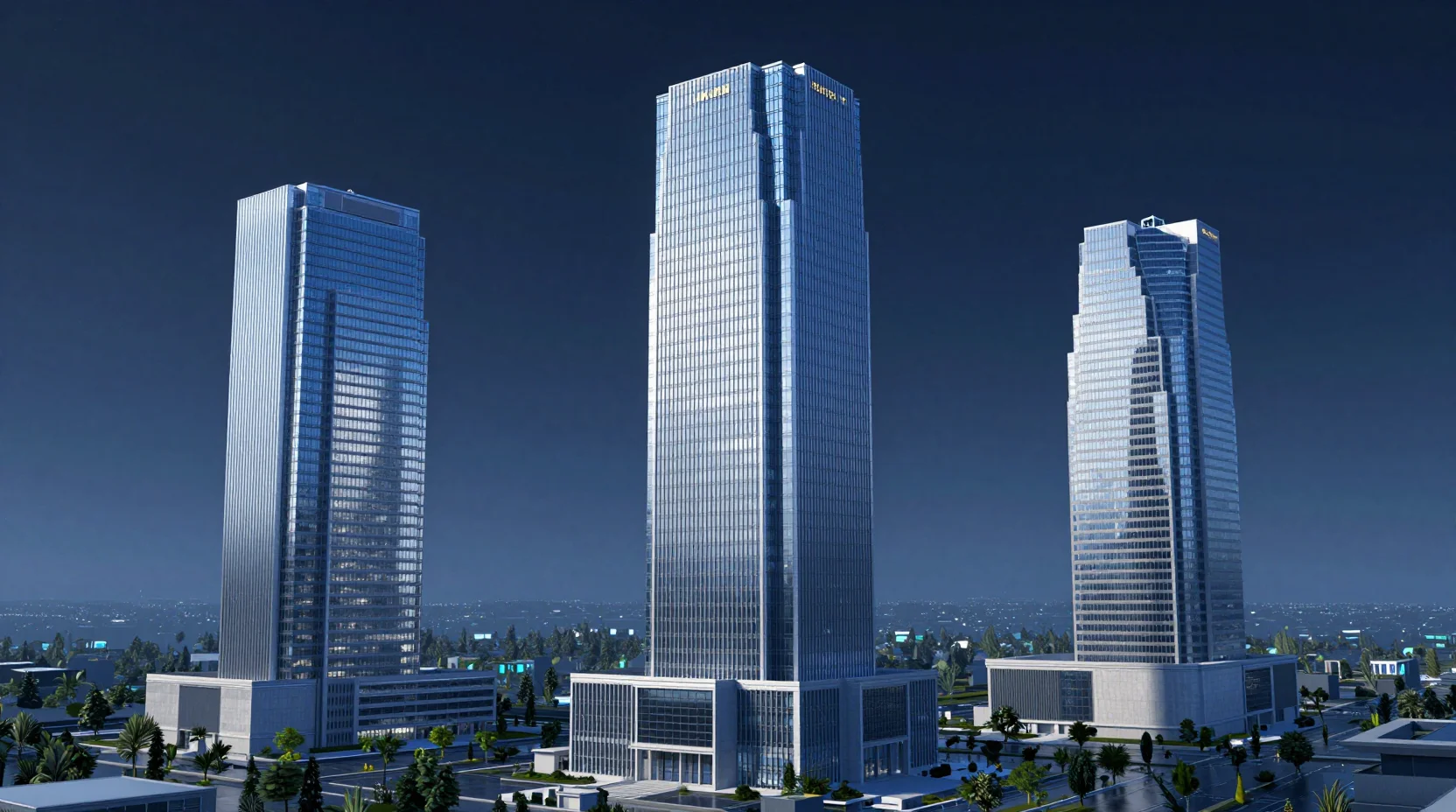 Visual representation of the market cap race between NVIDIA, Apple, and Microsoft