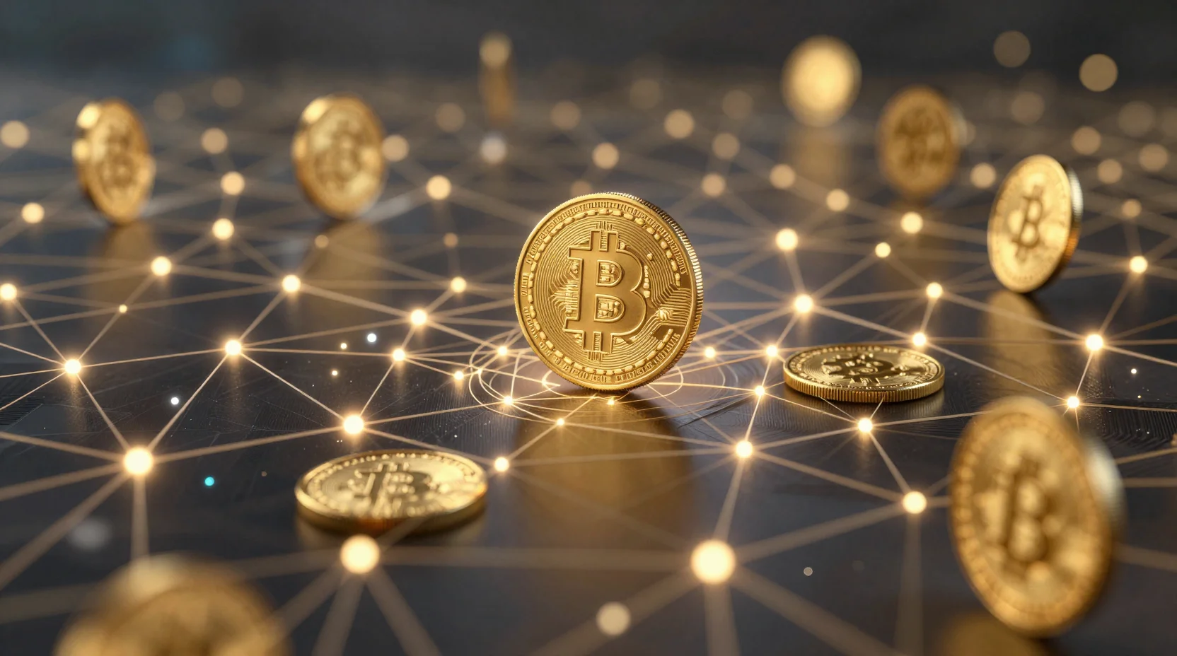 Digital Bitcoin landscape in cosmic void