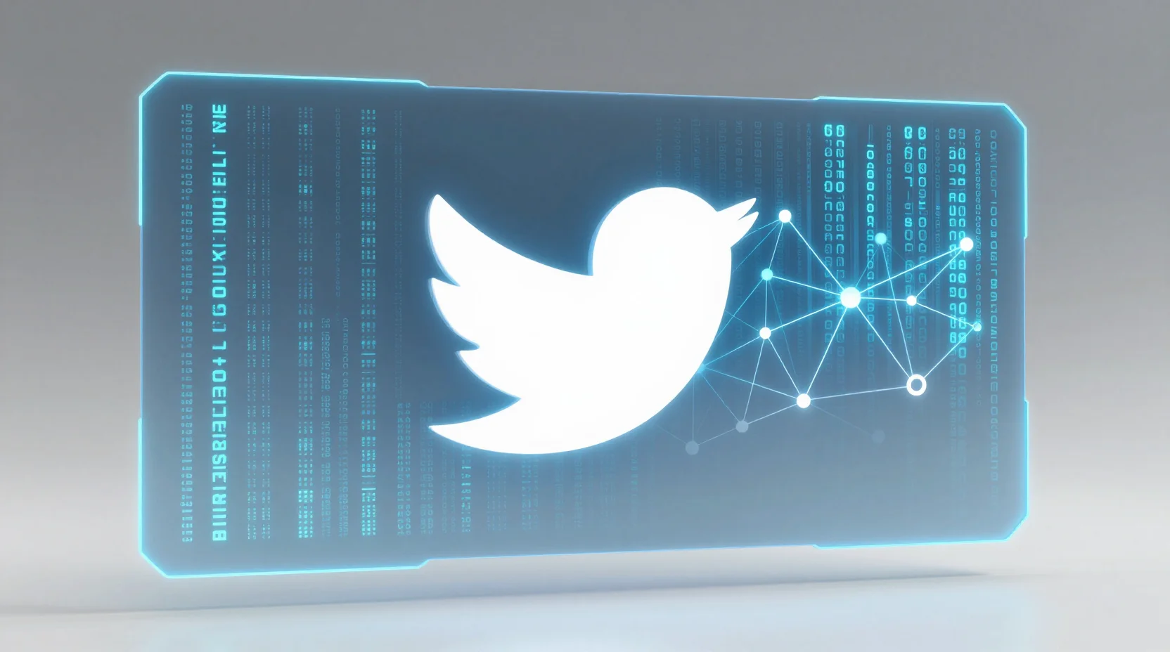 Digital visualization of social media engagement and tweet frequency patterns