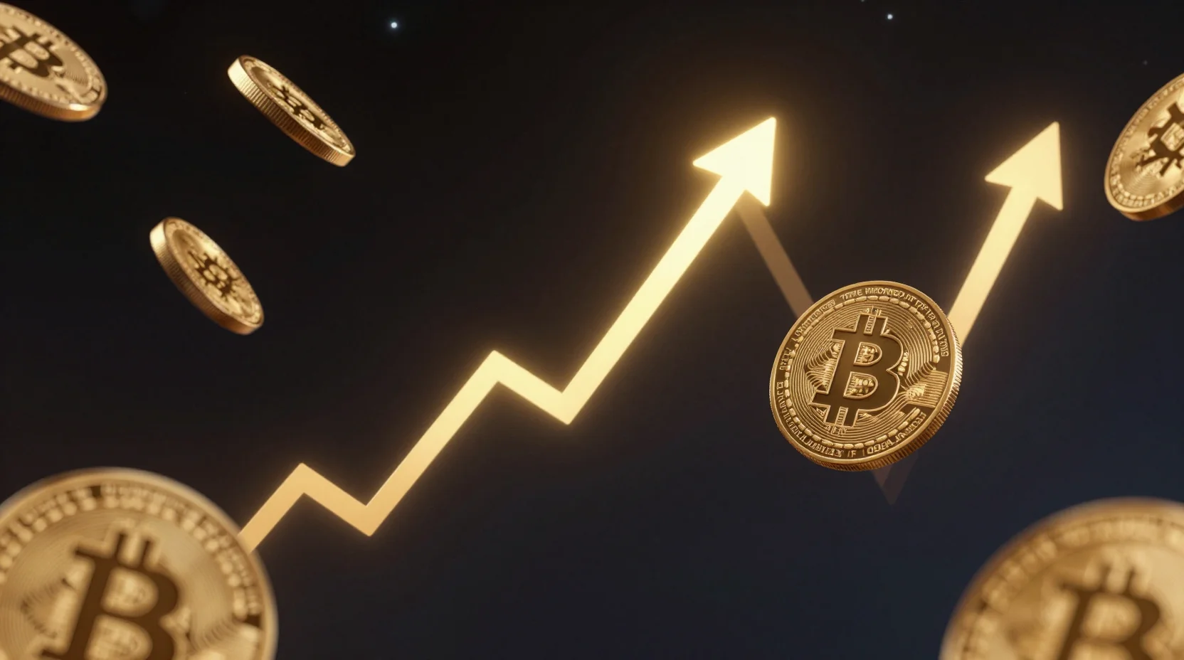 Bitcoin market visualization showing price volatility and digital currency dynamics