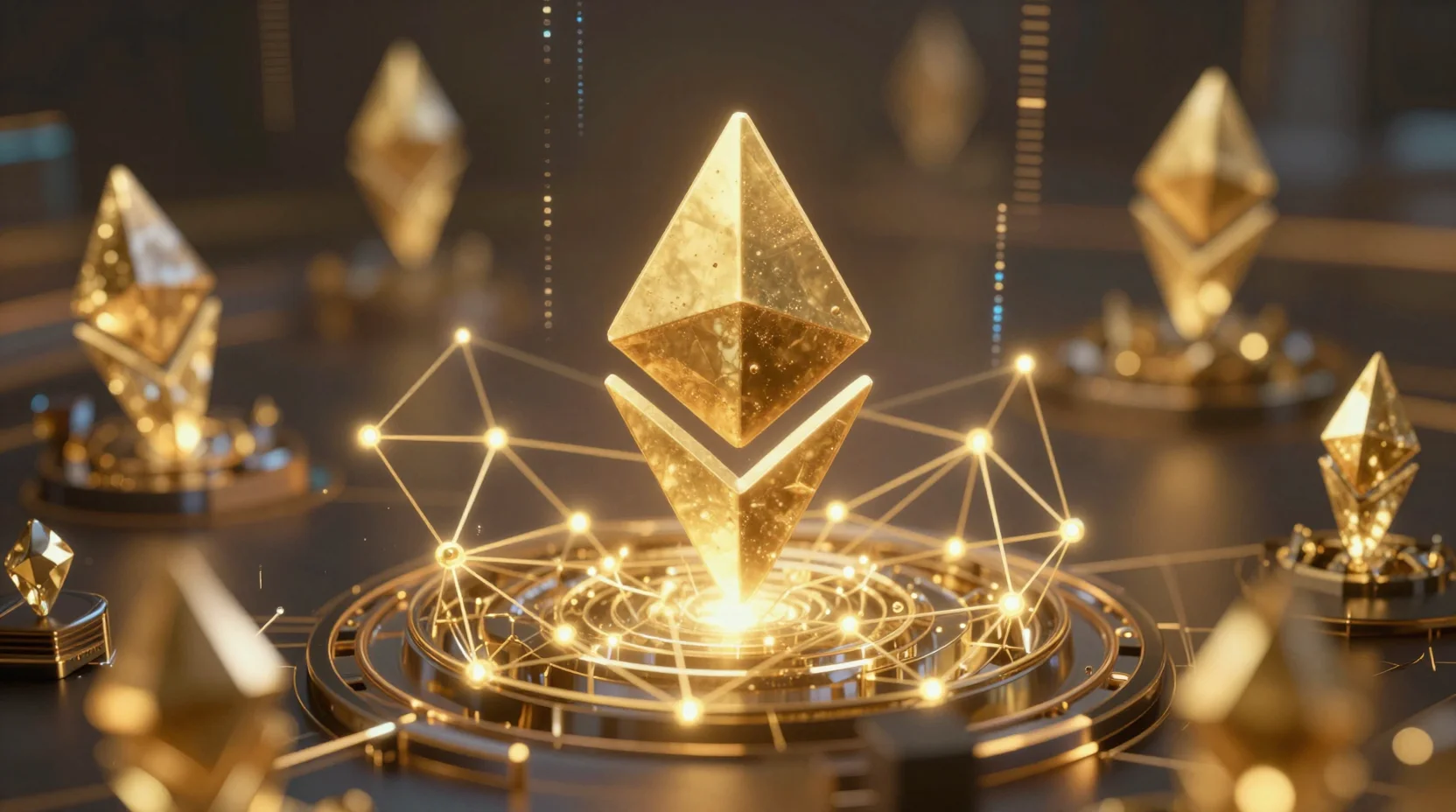 Ethereum crystals under pressure in digital landscape