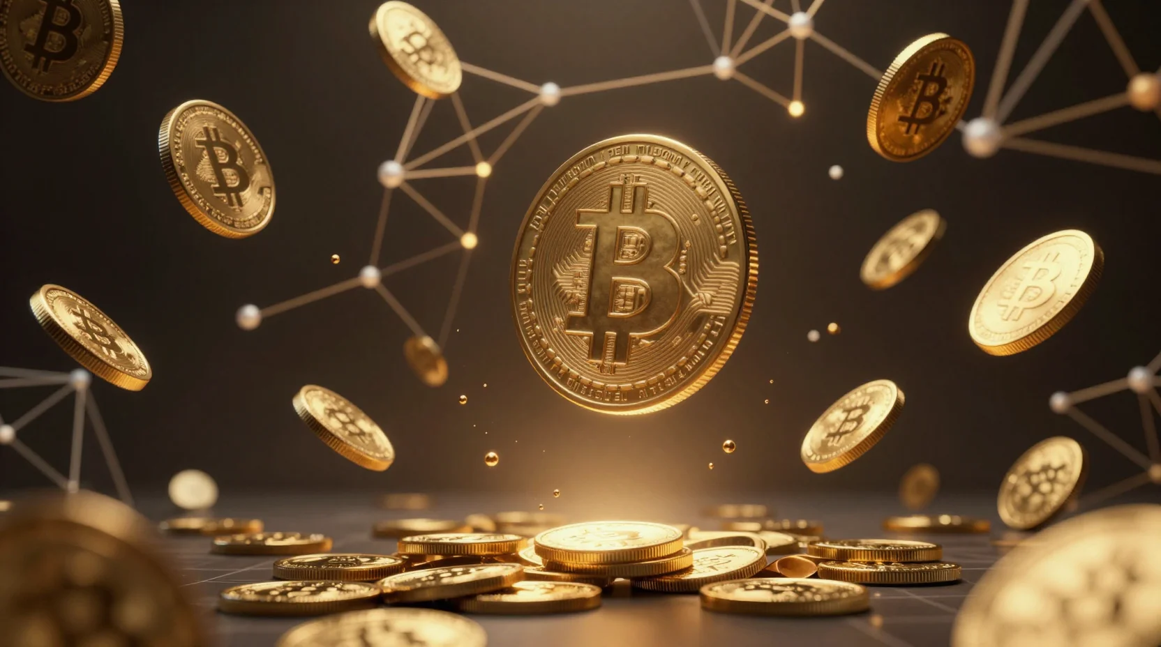 Bitcoin and gold market dynamics visualizing capital flight