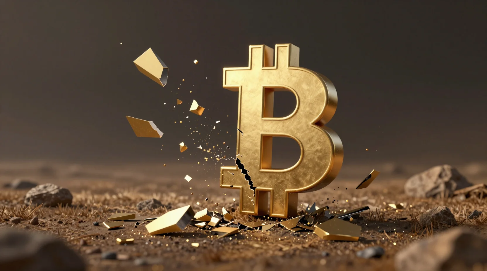 Visual representation of Bitcoin market volatility and liquidation pressure