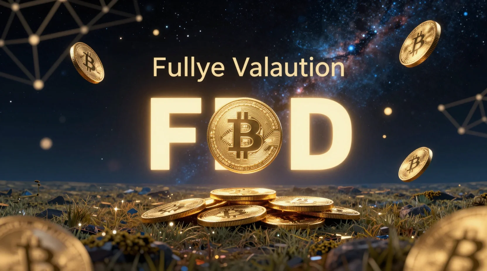 FDV visualization showing token valuation dynamics