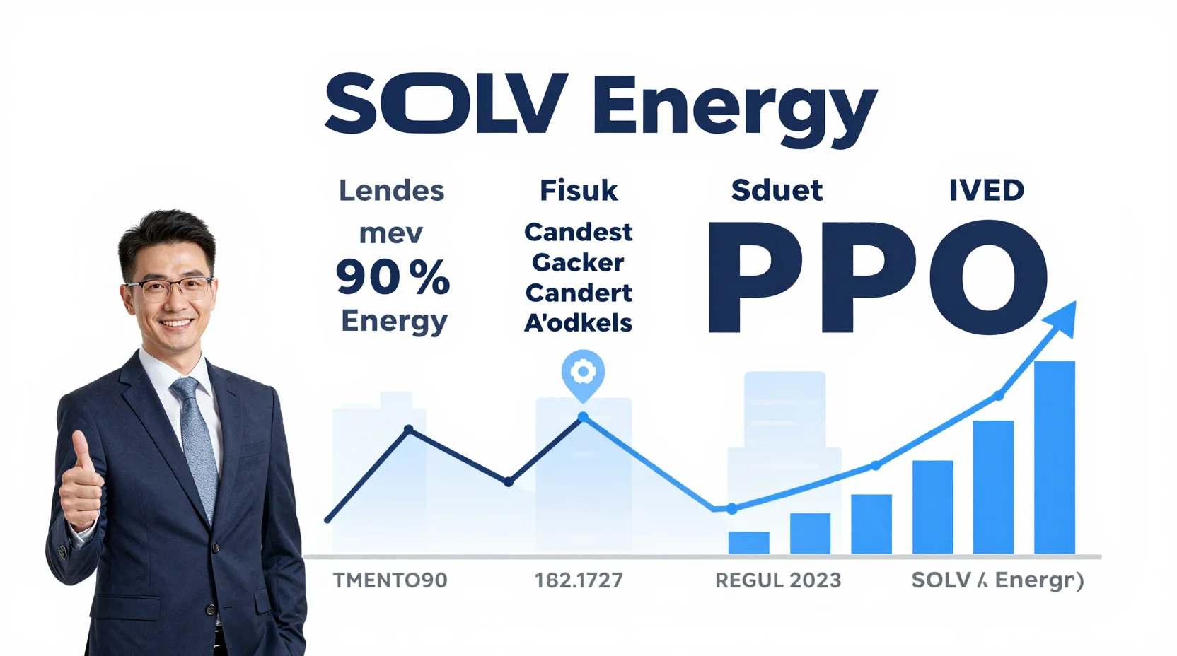 Story overview: visual narrative of SOLV Energy IPO journey from optimism to bearish prediction