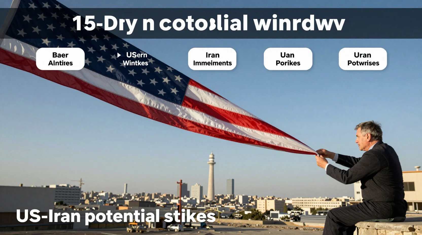 Mid-article: Anime-style scene showing geopolitical tension and decision weight