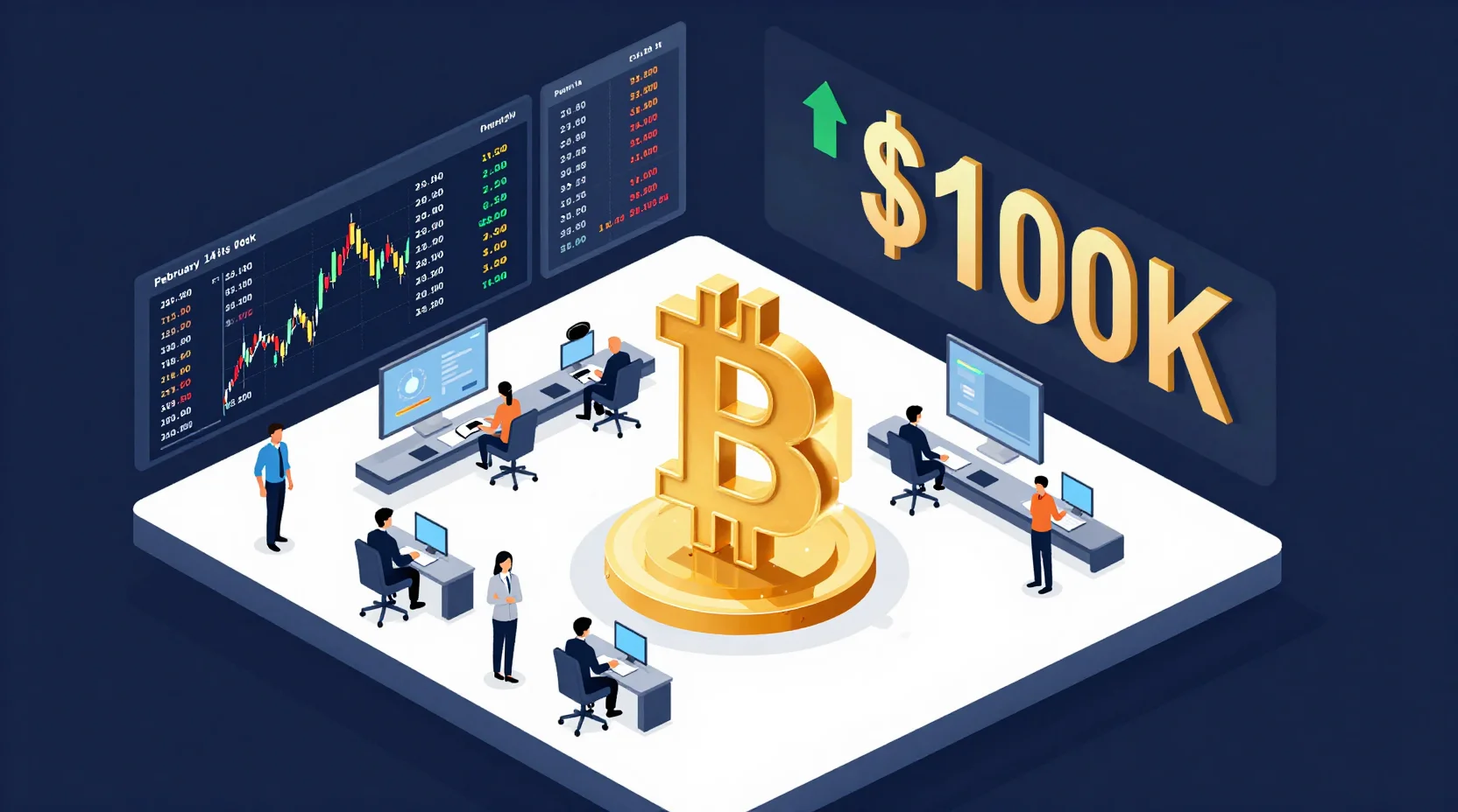 Late reinforcement: Bitcoin trading environment above $100K