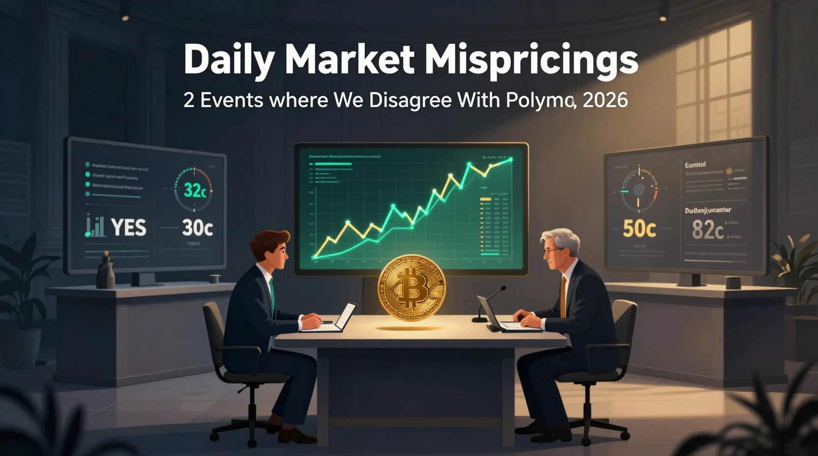 Daily Market Mispricings: 2 Events Where We Disagree With Polymarket β May 6, 2026