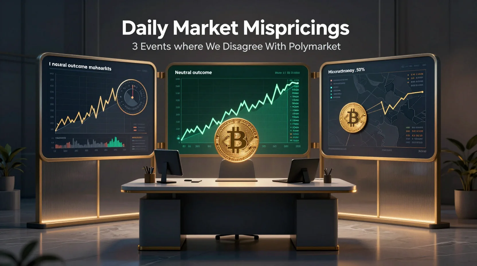 Daily Market Mispricings: 3 Events Where We Disagree With Polymarket β May 11, 2026
